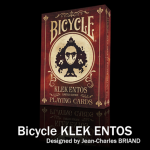 Bicycle Klek Entos Red (Marked) Playing Cards - magic tricks
