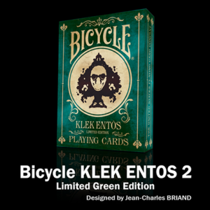 Bicycle Klek Entos Green (Marked) Playing Cards - magic tricks