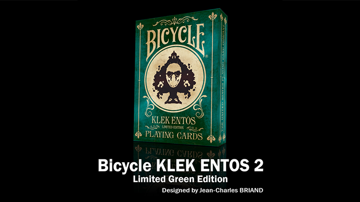 Bicycle Klek Entos Green (Marked) Playing Cards - magic tricks