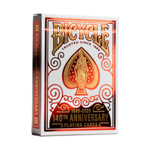 Bicycle 140th Anniversary Playing Cards by US Playing Card - magic tricks