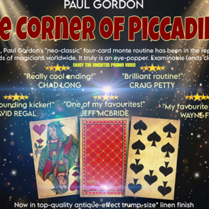 The Corner of Piccadilly (Limited Edition Trump Size Antique) by Paul Gordon - magic tricks