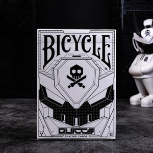 Bicycle Quiccs Ghost White Playing Cards - magic tricks