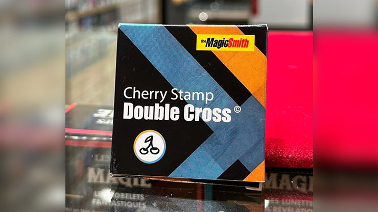 Cherries Stamp for Double Cross By Magic Smith X Magic Dream - magic tricks