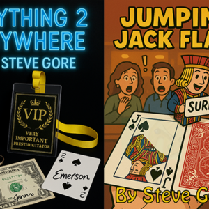 Anything 2 Anywhere/Jumpin’ Jack Flash by Steve Gore - magic tricks