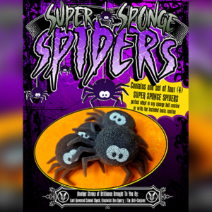 Super Sponge Spiders Sponge Ball Set - magic tricks