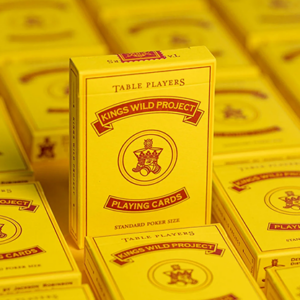 Limited No.13 Table Players Vol.16 Playing Cards by Kings Wild Project - magic tricks