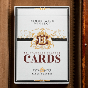 Limited No.13 Table Players Vol.19 Playing Cards by Kings Wild Project - magic tricks