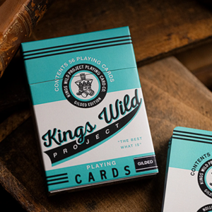 Gilded No.13 Table Players Vol.38 Playing Cards by Kings Wild Project - magic tricks