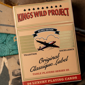 Gilded No.13 Table Players Vol.39 Playing Cards by Kings Wild Project - magic tricks