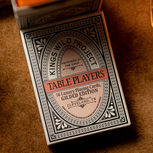 Gilded No.13 Table Players Vol.40 Playing Cards by Kings Wild Project - magic tricks