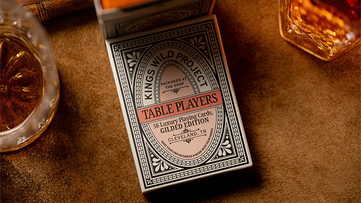 Gilded No.13 Table Players Vol.40 Playing Cards by Kings Wild Project - magic tricks