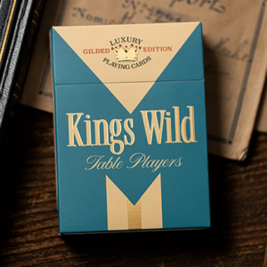 Gilded No.13 Table Players Vol.42 Playing Cards by Kings Wild Project - magic tricks