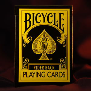 Bicycle Reverse (Yellow) Playing Cards - magic tricks