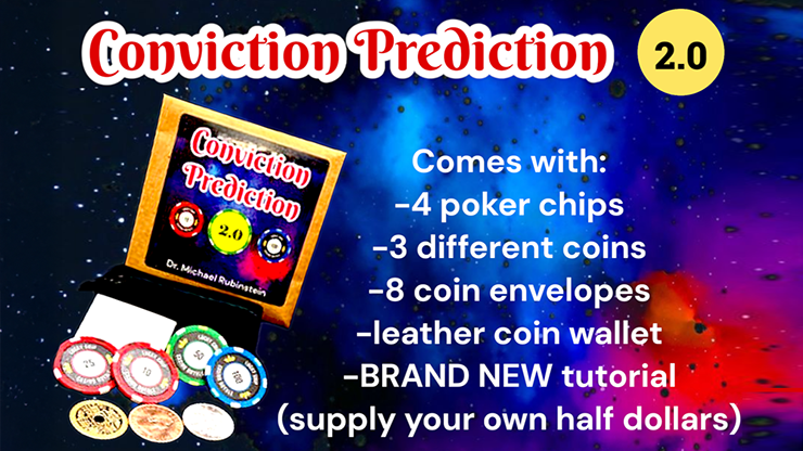 Conviction Prediction 2.0 by Dr. Michael Rubinstein - magic tricks