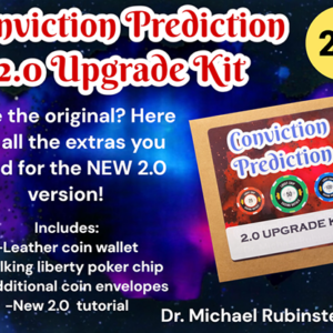 Conviction Prediction 2.0 Upgrade Kit by Dr. Michael Rubinstein - magic tricks