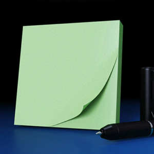 The Iarvel Magic Post-It Pad (Green) by Iarvel Magic - magic tricks