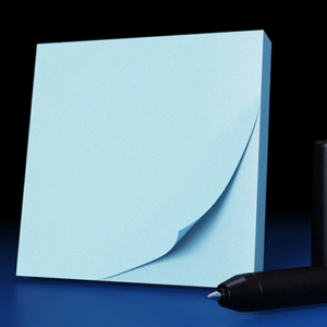 The Iarvel Magic Post-It Pad (Blue) by Iarvel Magic - magic tricks