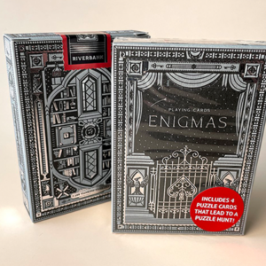 ENIGMAS Midnight Edition Playing Cards - magic tricks