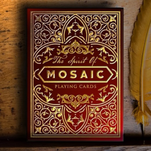 The Spirit of The Mosaic (Red) Playing Cards - magic tricks