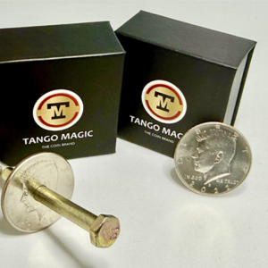 Screw Coin (Half Dollar) by Tango Magic - magic tricks