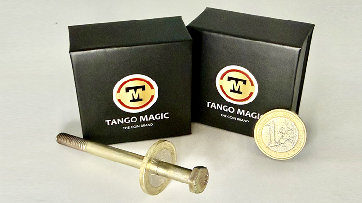 Screw Coin (1 Euro) by Tango Magic - magic tricks