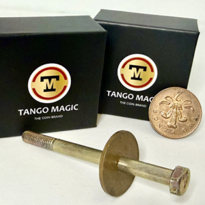 Screw Coin (2 Pence) by Tango Magic - magic tricks