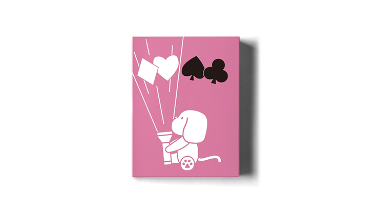 Diary of Kitten and Puppy – Puppy Pink Edition Playing Cards - magic tricks