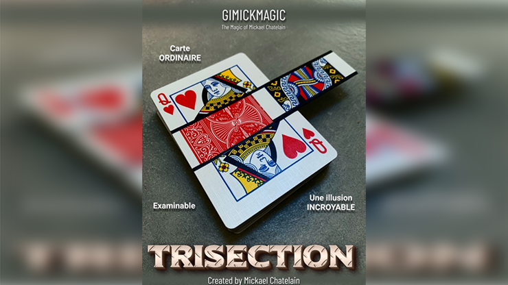 TRISECTION (Red) by Mickael Chatelain - magic tricks