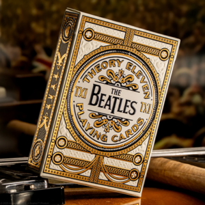 The Beatles Special Edition (White) Playing Cards by theory11 - magic tricks