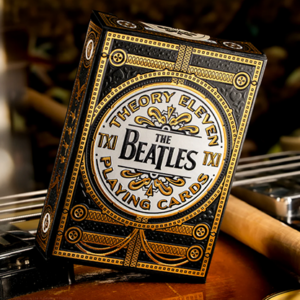 The Beatles Special Edition (Black) Playing Cards by theory11 - magic tricks