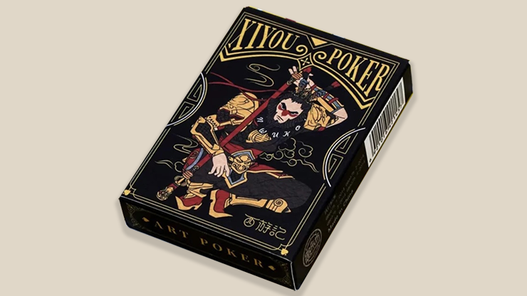 XIYOU POKER Journey to the West Dark Edition (Black) Playing Cards - magic tricks