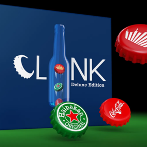 The Clink (Cap in Bottle) Set by Iarvel Magic and Wonder House (Heineken, Coke, and Budweiser) - magic tricks