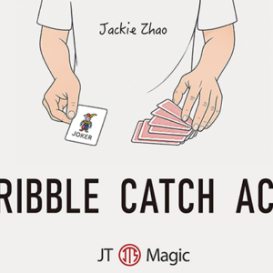 Dribble Catch Aces by Jackie Zhao and JT Magic (Blue) - magic tricks