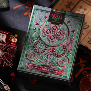 COIPIX (Black) Playing Cards by N2G - magic tricks