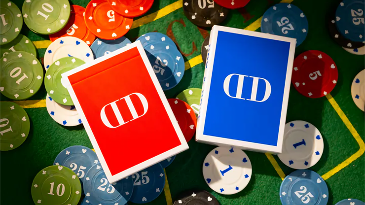 Smoke & Mirrors 1984 (Blue) by Dan & Dave and Hanson Chien - magic tricks