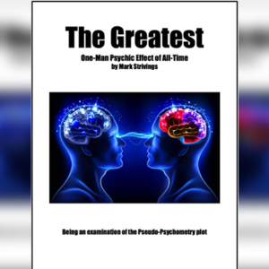 The Greatest One-Man Psychic Effect of All-Time by Mark Strivings - magic tricks