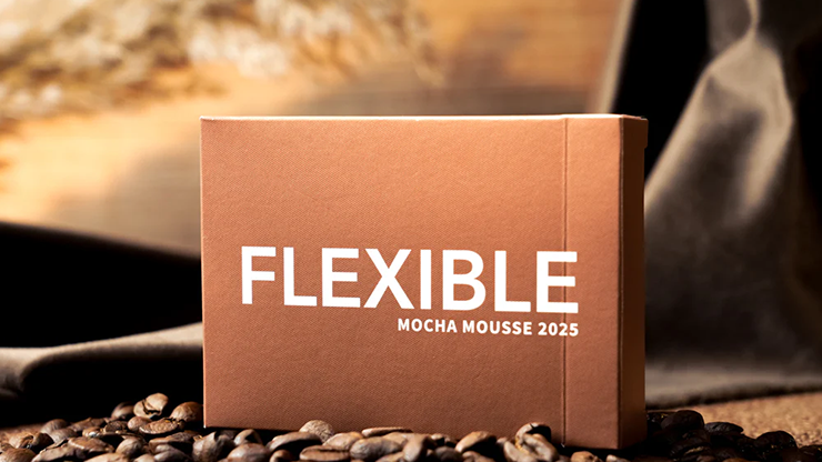 Flexible Mocha Mousse Playing Cards by TCC - magic tricks