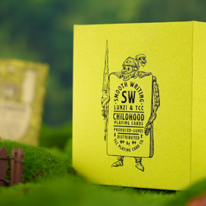 Childhood Playing Cards (Half Brick Standard  + Gilded ) by TCC & Lunzi - magic tricks