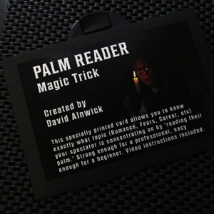 The Palm Reader Card by David Alnwick - magic tricks
