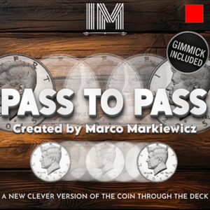 Pass To Pass (Red) by Marco Markiewicz - magic tricks