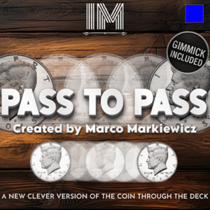Pass To Pass (Blue) by Marco Markiewicz - magic tricks