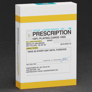 PRESCRIPTION Playing Cards - magic tricks
