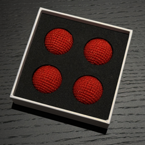 Shining Crochet Balls (Red) by JT Magic - magic tricks