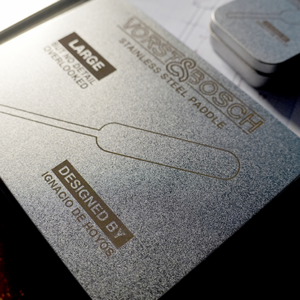 Vorst&Bosch Stainless Steel Paddle (Large Straight) - magic tricks