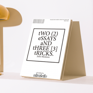 tWO (2) eSSAYS aND tHREE [3] tRICKS. by Julio Montoro (English) - magic tricks