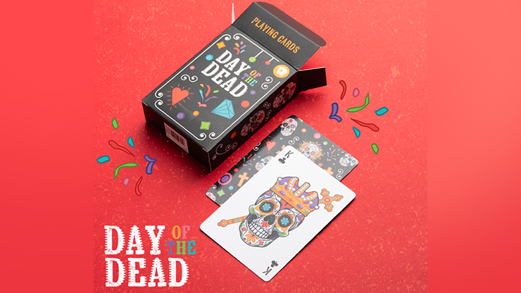 Day of the Dead Playing Cards by Puckator UK - magic tricks