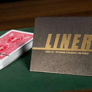 LINER by Bond Lee, Alexander Stefanus & MS Magic (Red) - magic tricks