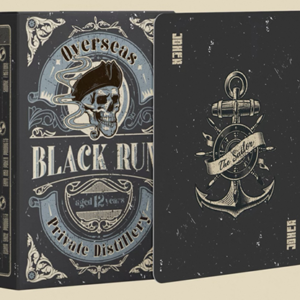 Black Rum Playing Cards - magic tricks