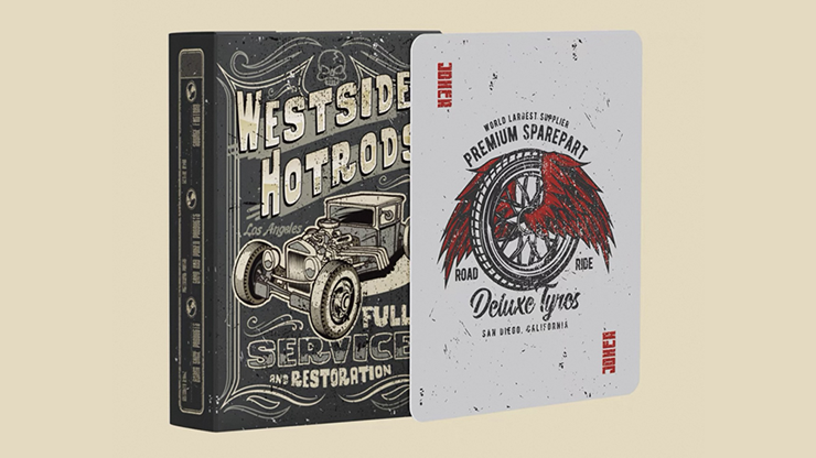 Westside Hotrods Playing Cards - magic tricks