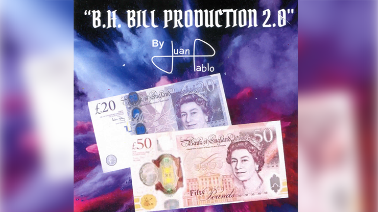 B.H. Bill Production 2.0 by Juan Pablo (GBP) - magic tricks